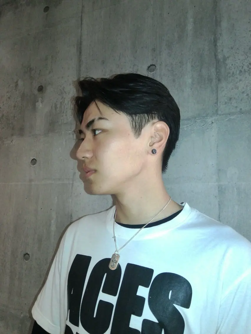 メンズ カット 窪田 力也のヘアスタイル