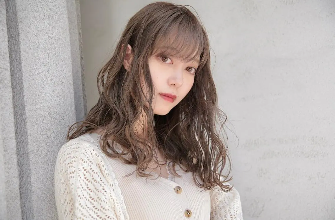似合わせ前髪カットの写真