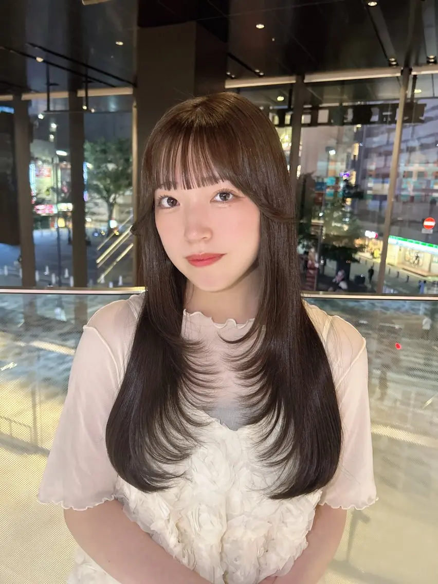 ♡【人気No.1✨】メンテナンスカット＋カラー＋3Step補修トリートメント🦄ロング料金なしの写真