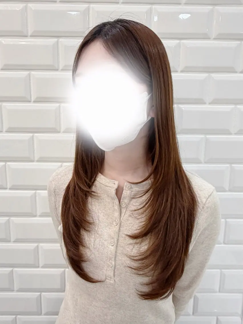 ロング 福与 美和のヘアスタイル