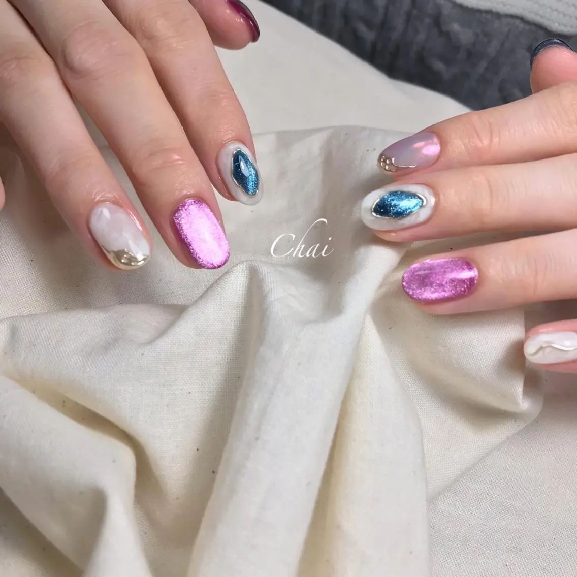 ネイル chai nail & eye📍鶴橋のネイルデザイン