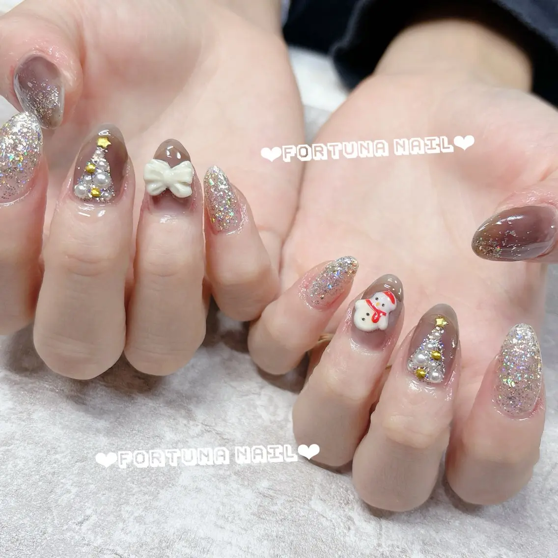 ネイル Nail •Head スパFortunaのネイルデザイン