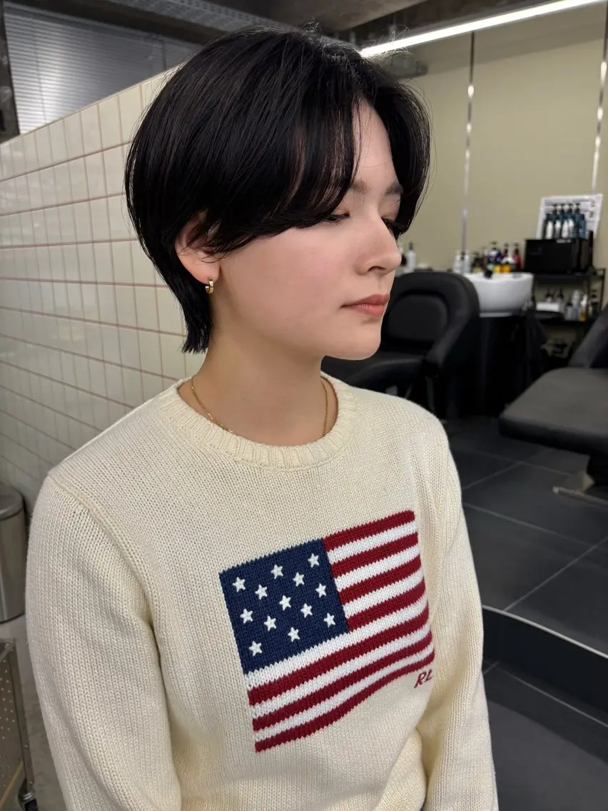 ショート カット BELLA阿部野 TOMOMIのヘアスタイル