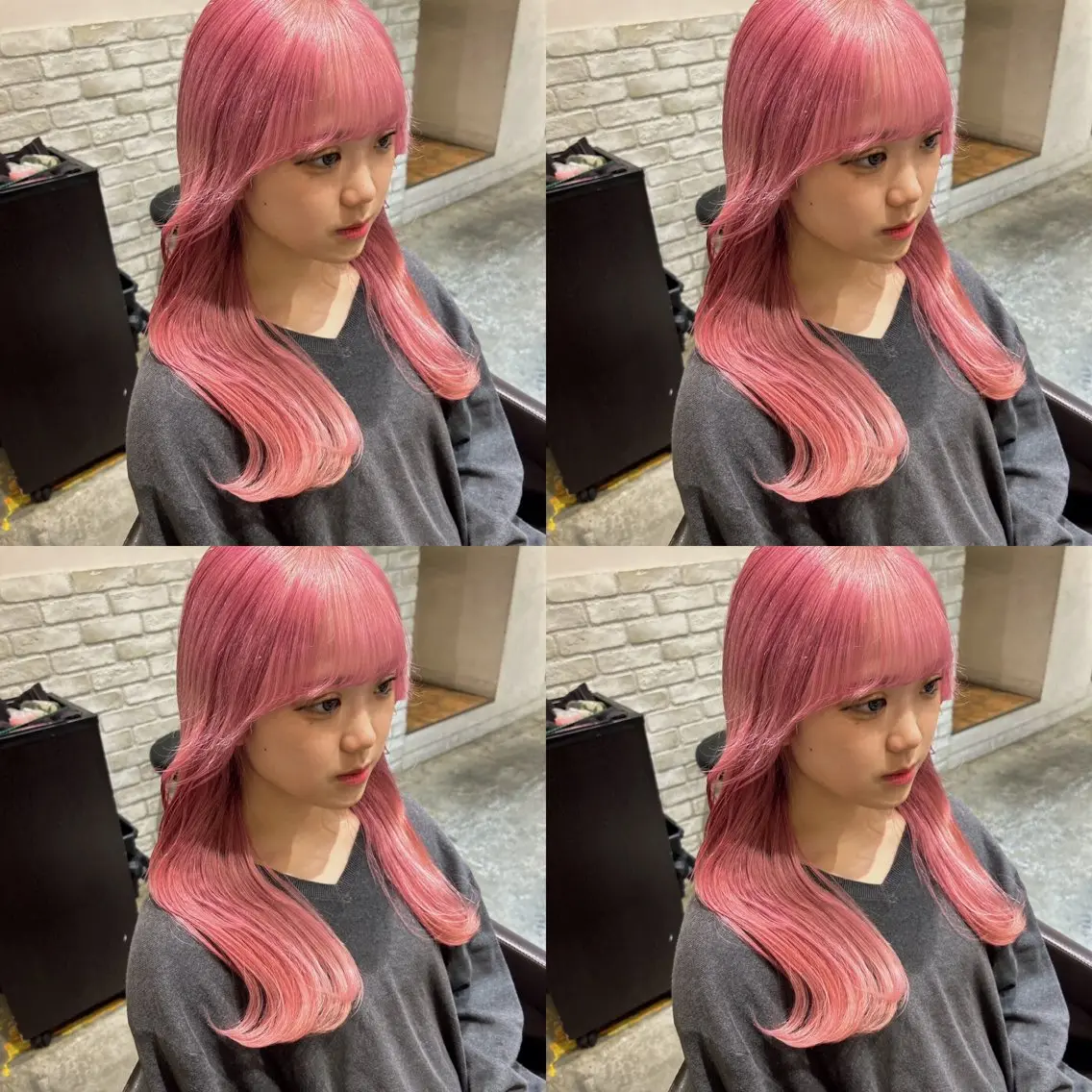 ロング カラー レイヤーカット/ 縮毛矯正🇰🇷早坂のヘアスタイル