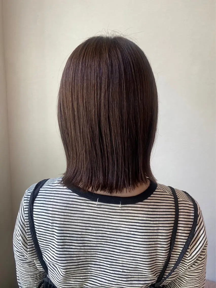 カラー 長島 愛莉のヘアスタイル