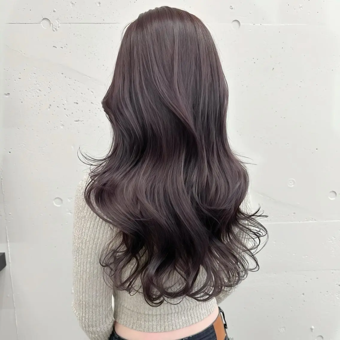 カラー セミロング 透明感カラー グレージュ ラベンダーカラー ラベンダーグレージュ ラベンダーグレー ヘアカラー トリートメント 透明感🪽艶カラー☆ トレンドヘア✨のヘアスタイル