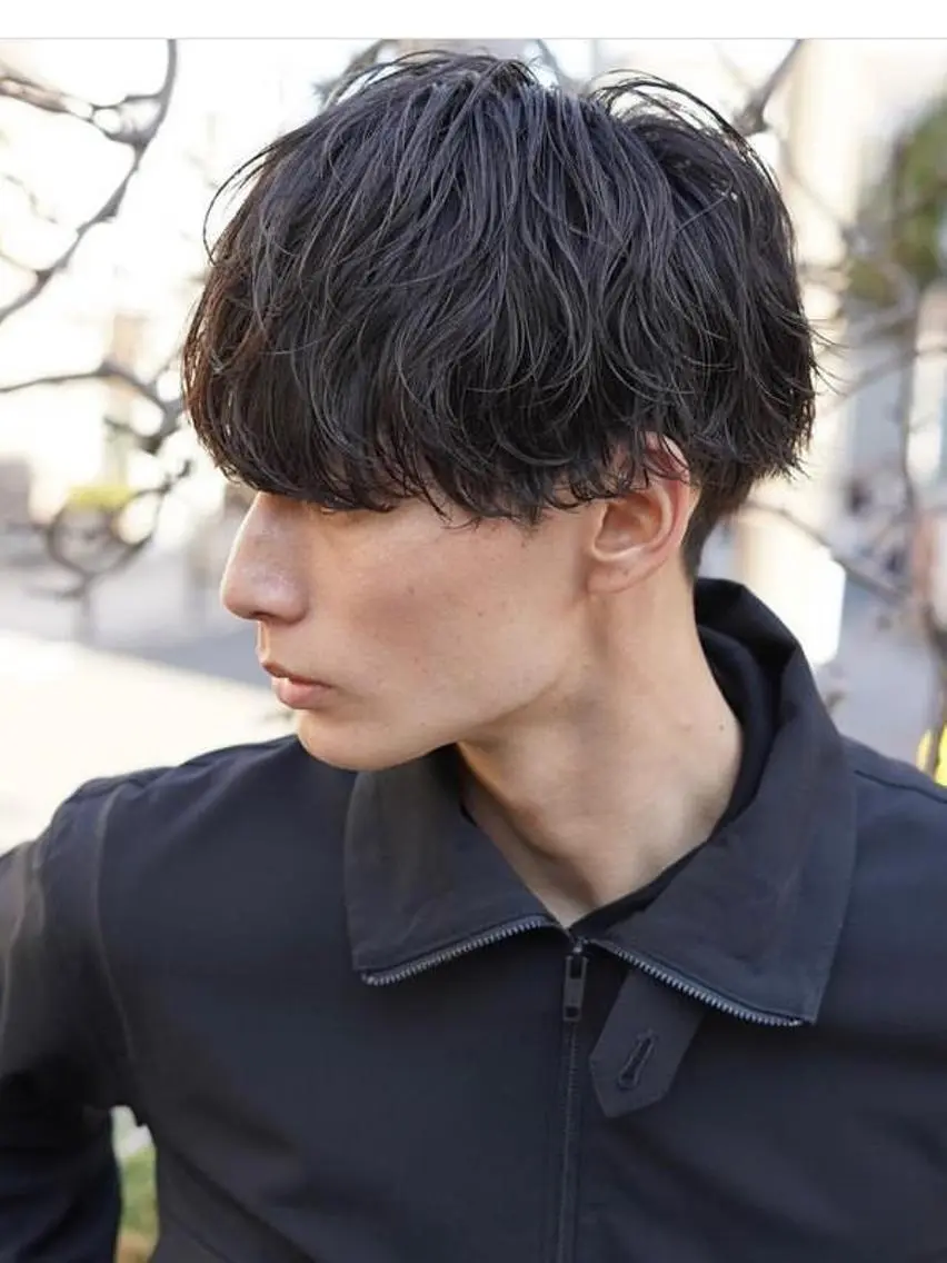 メンズ無造作パーマ🦱春に向けてイメチェンしませんか⁇気持ちの良いシャンプースタイリング付き✨の写真