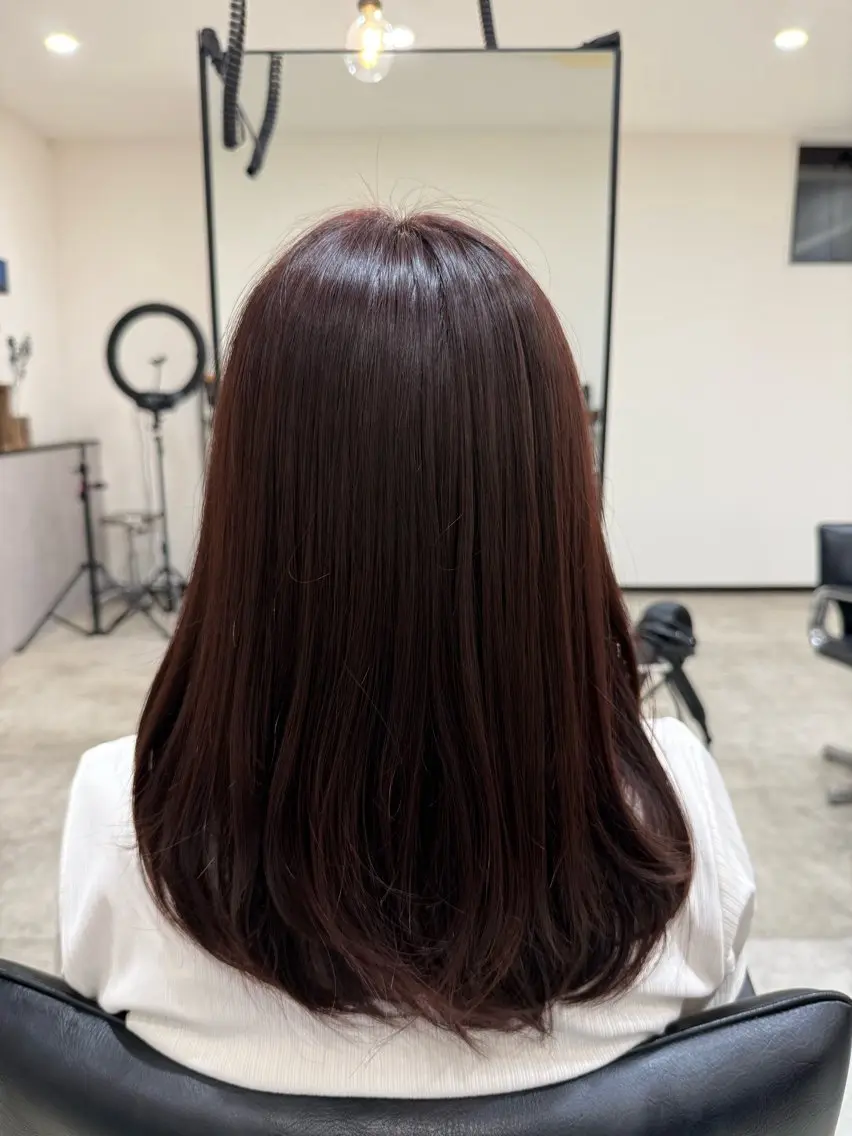 カラー ヘアカラー MAHIRO 美髪ハイトーンのヘアスタイル
