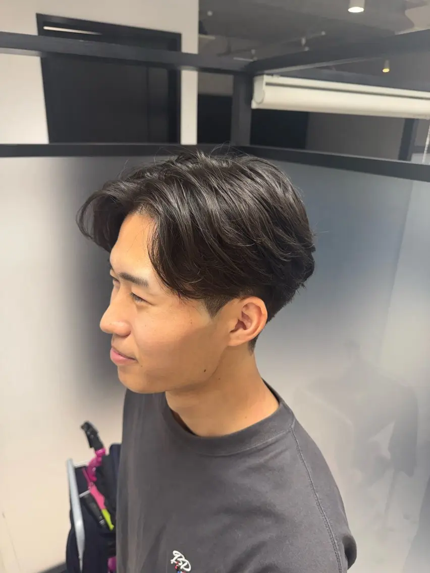 ショート パーマ ヘアアレンジ メンズ カット パーマ ヘアセット 🔥メンズ特化🔥 木村 祐太のヘアスタイル