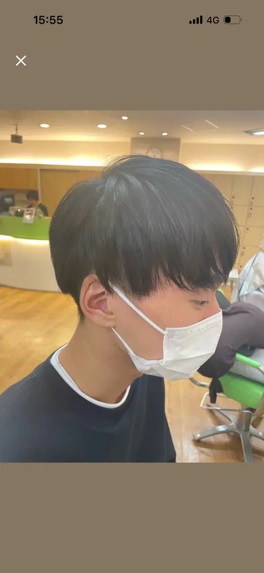 ショート メンズ カット 植野 陽菜のヘアスタイル