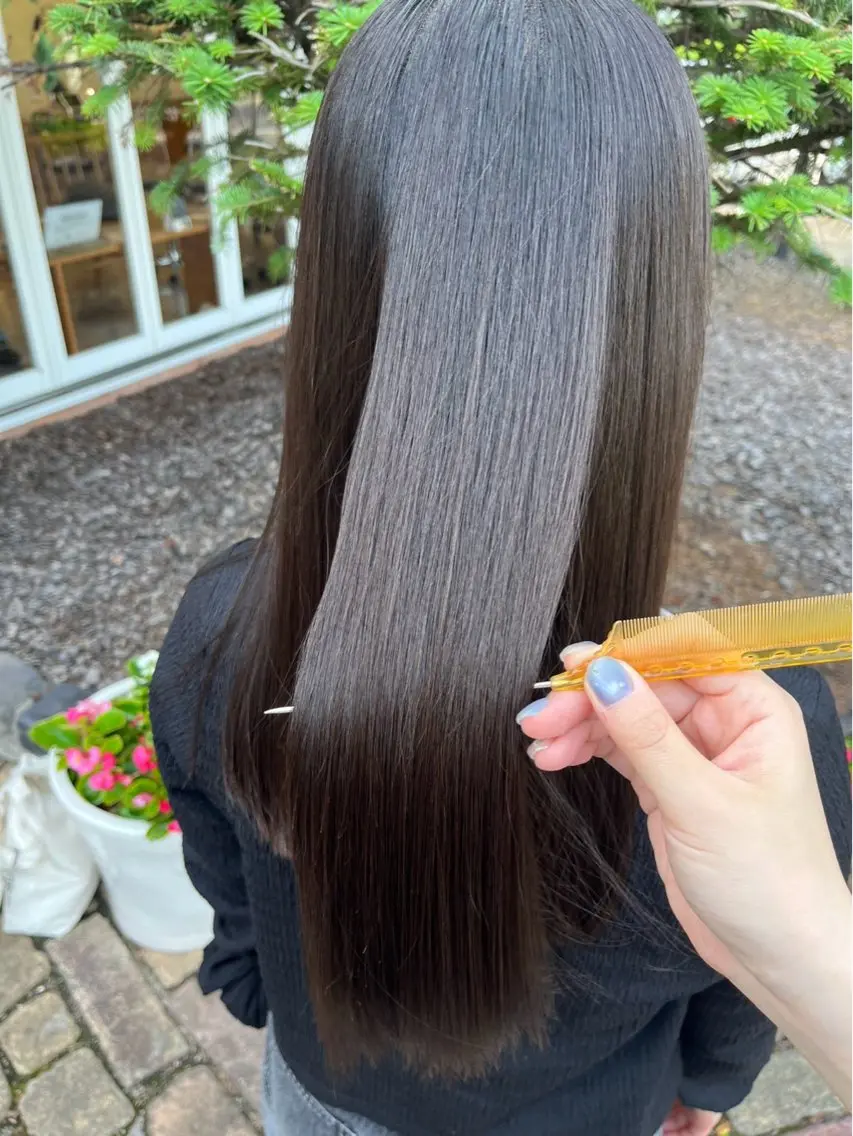カラー ヘアカラー ヘアルームフラット mei🎀🌟のヘアスタイル
