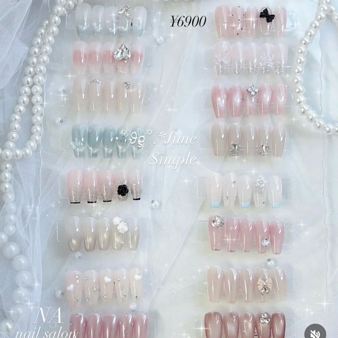 シンプルコース🫧オフ込み🎀の写真