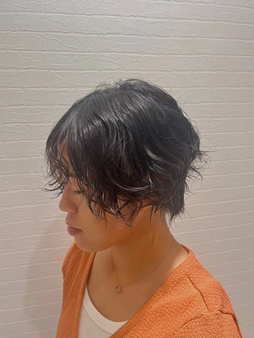 ショート パーマ 🫧ショート/ボブ ✄﻿mana🫧のヘアスタイル