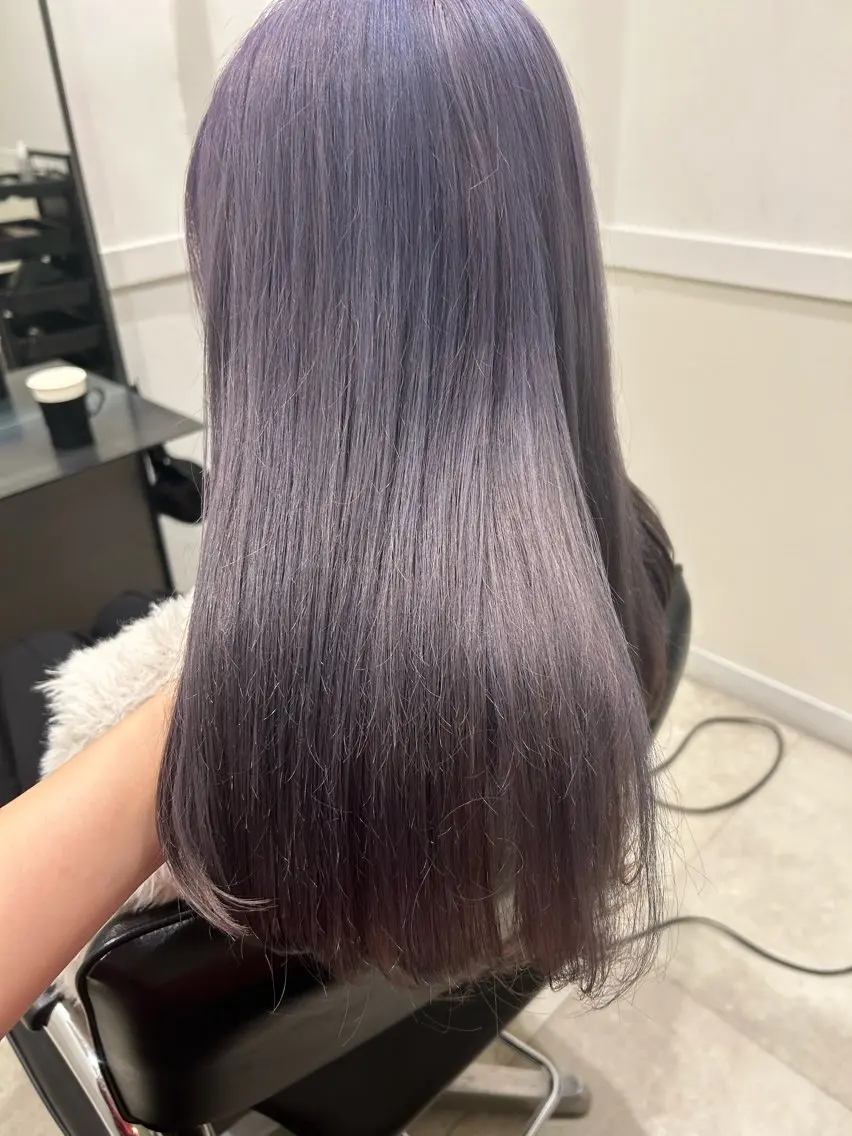 カラー 縮毛矯正 トリートメント 🌼透け感カラー 🌼Rinaのヘアスタイル