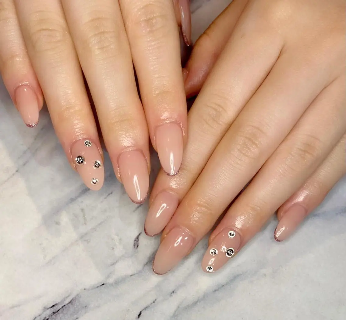 ネイル ラメ(グリッター) Lino+ ネイル&よもぎ蒸しのネイルデザイン