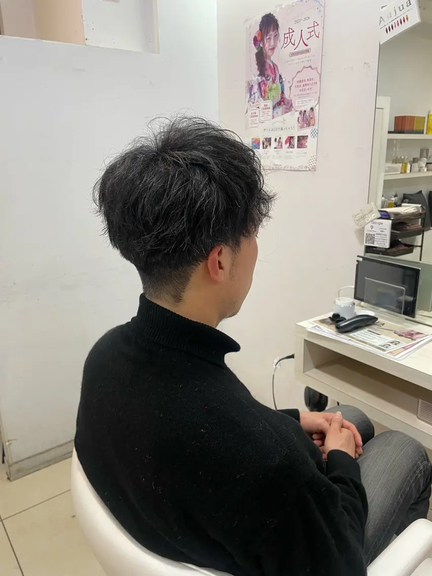 メンズ 🌸暖色髪質改善 MEI🌸のヘアスタイル