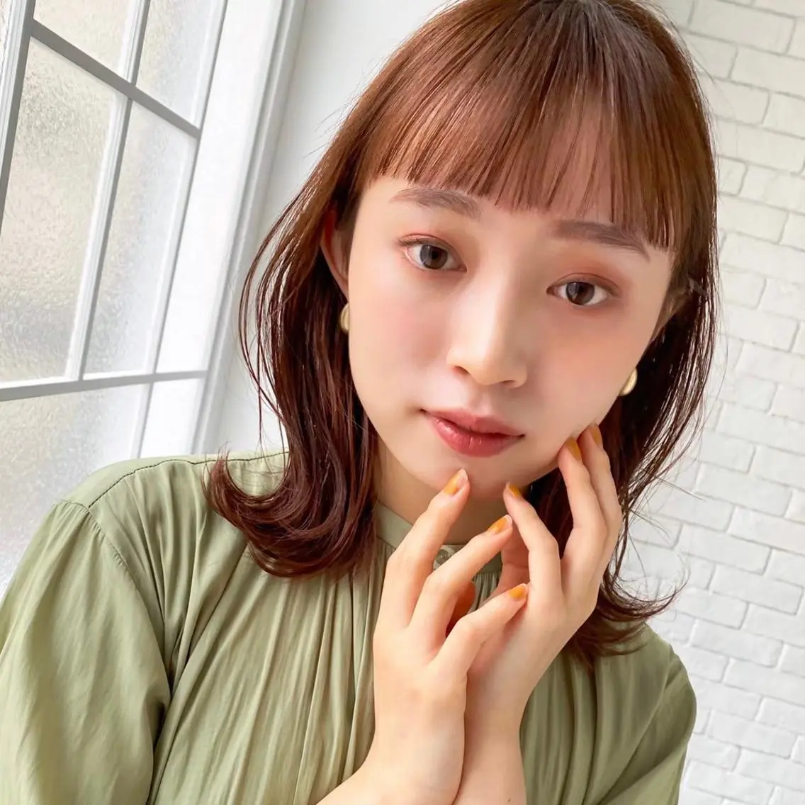 【🌸5月限定🫧🤍】カット➕高発色♡低ダメージN.カラー➕内部補修3stepTR レイヤー/ボブ/暖色/髪質改善の写真