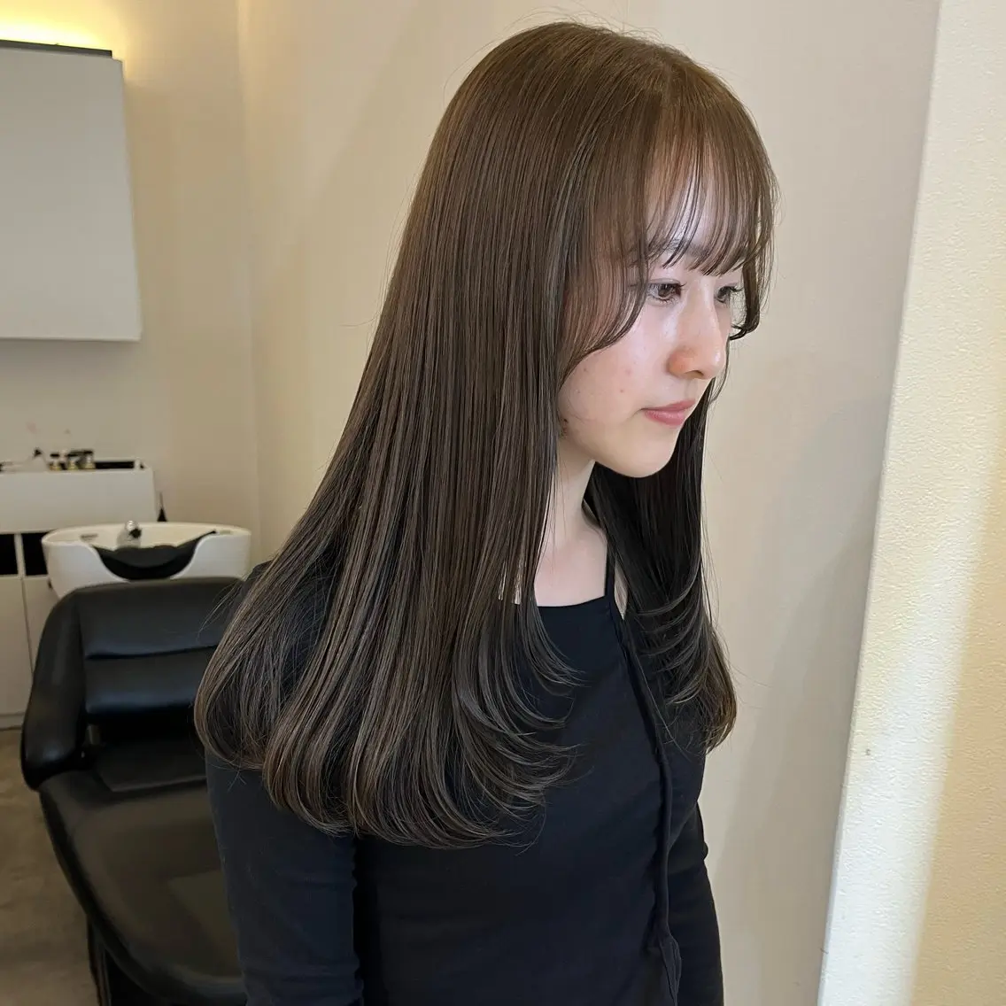 𓍯 ミニモ限定𓍯 似合わせcut + 艶カラー + リペアtreatment 🌸の写真