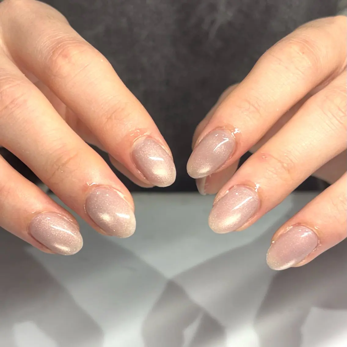 ネイル マグネットネイル CLALA Tokiho 🖤:のネイルデザイン
