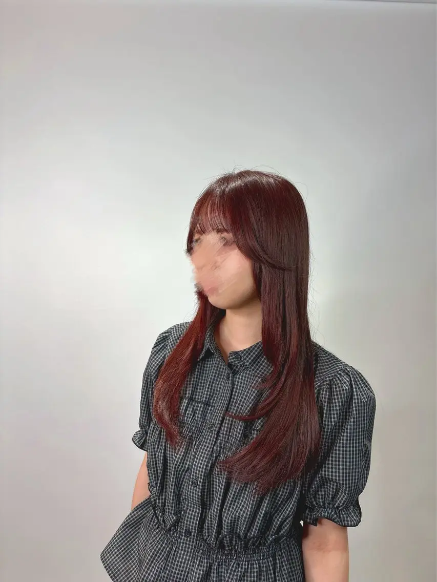 ロング カラー カット ヘアカラー トリートメント 美髪縮毛矯正/ 髪質改善/艶髪/鎌倉のヘアスタイル