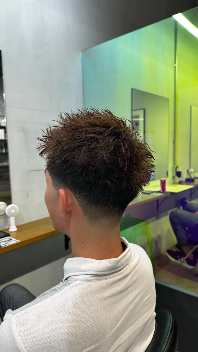 ショート メンズ スパイキーショート ショートヘア メンズカット 髙橋創のヘアスタイル