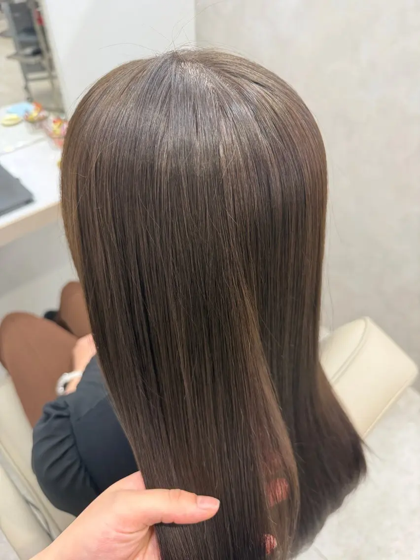 カラー ヘアカラー せら/ 縮毛矯正モデル募集中のヘアスタイル