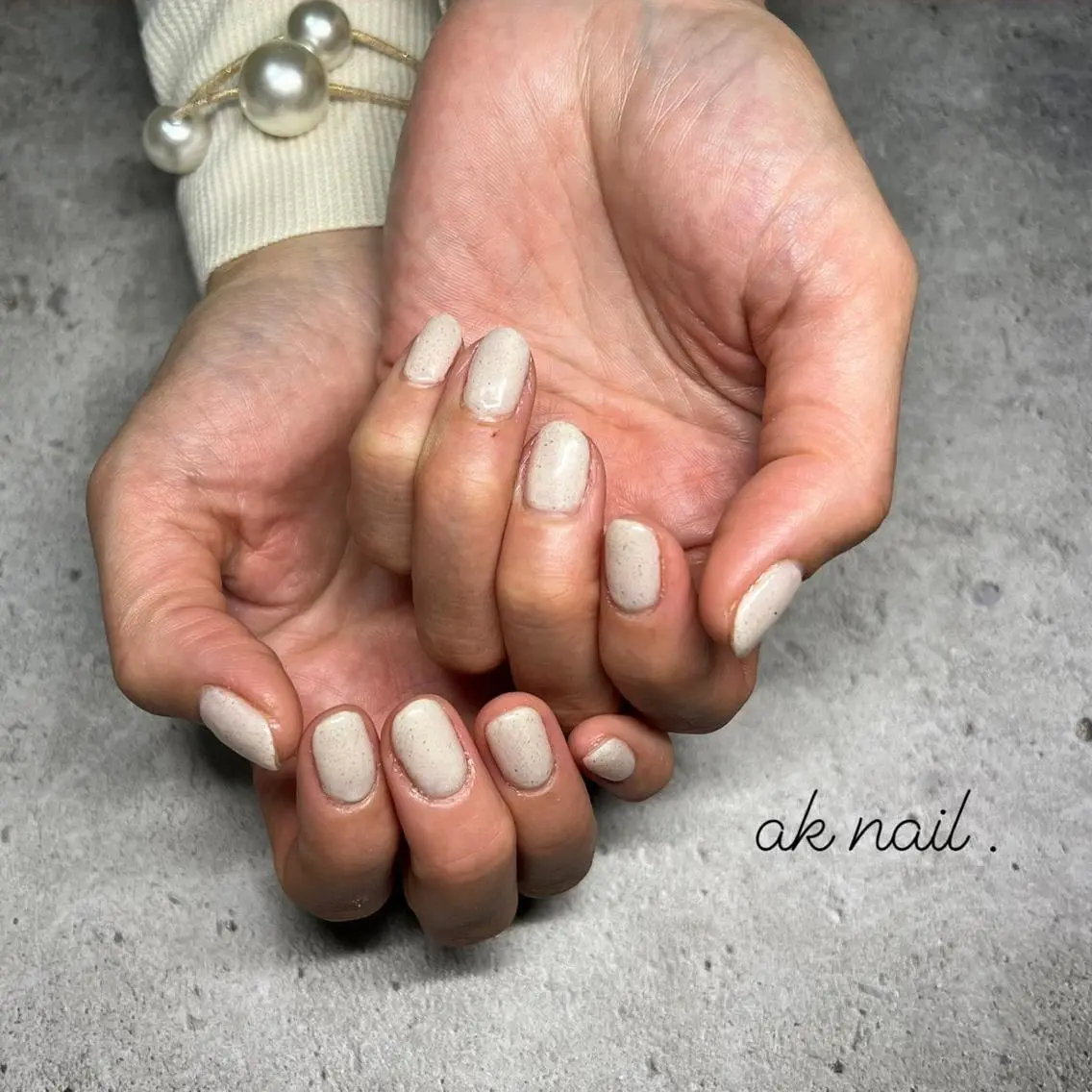 ショート ネイル ハンドネイル ak nail .のネイルデザイン