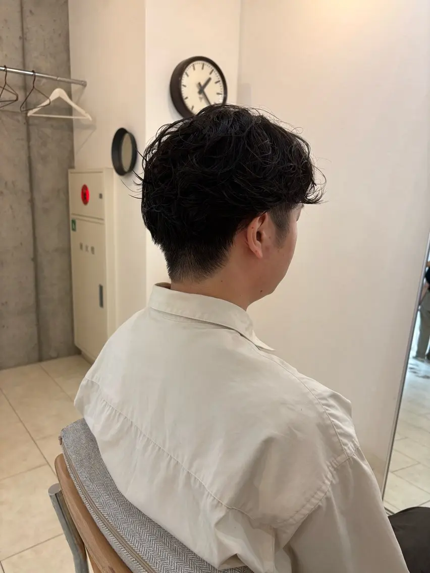 パーマ メンズ カット パーマ eri kinjoのヘアスタイル