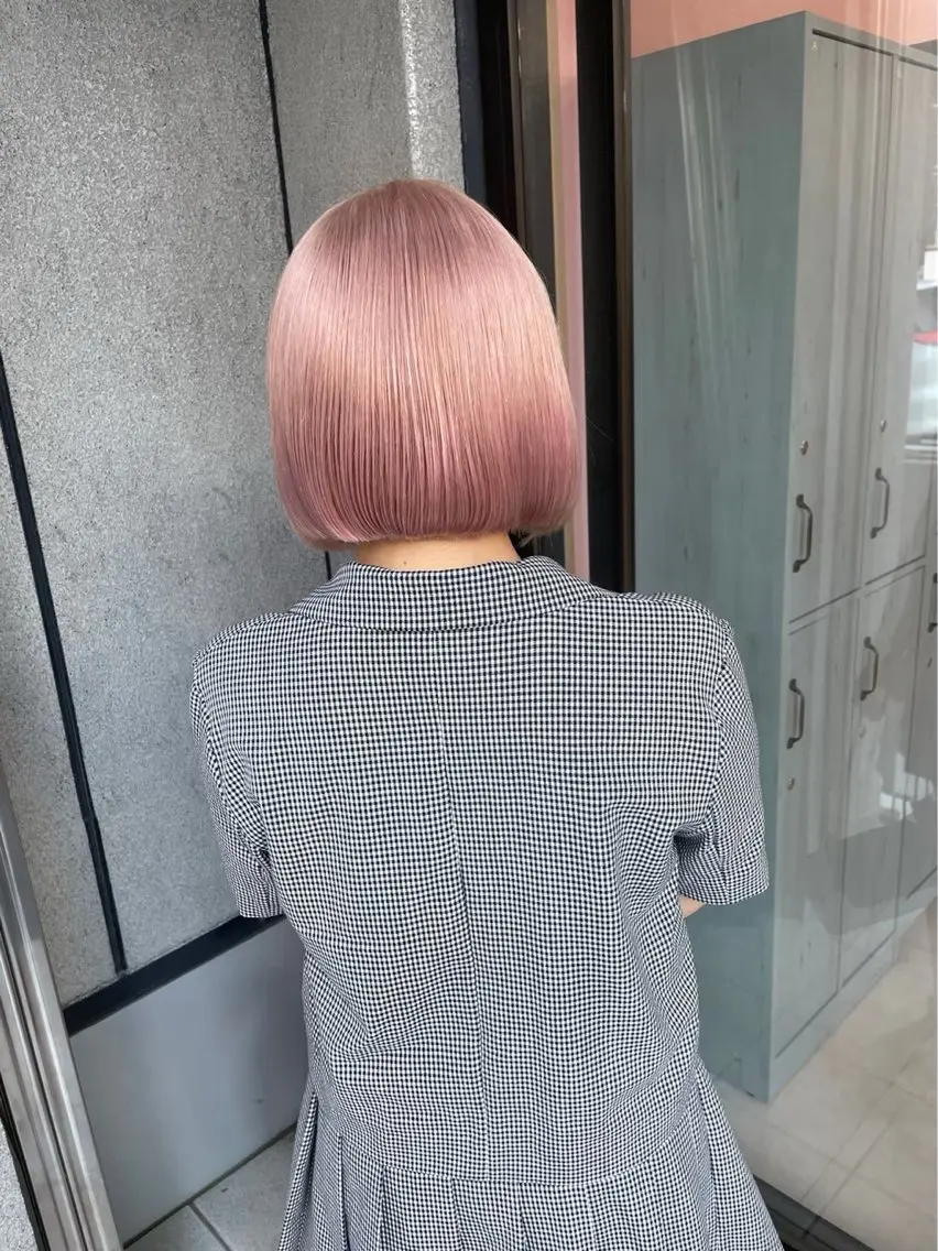ショート ボブ 金田 颯太のヘアスタイル