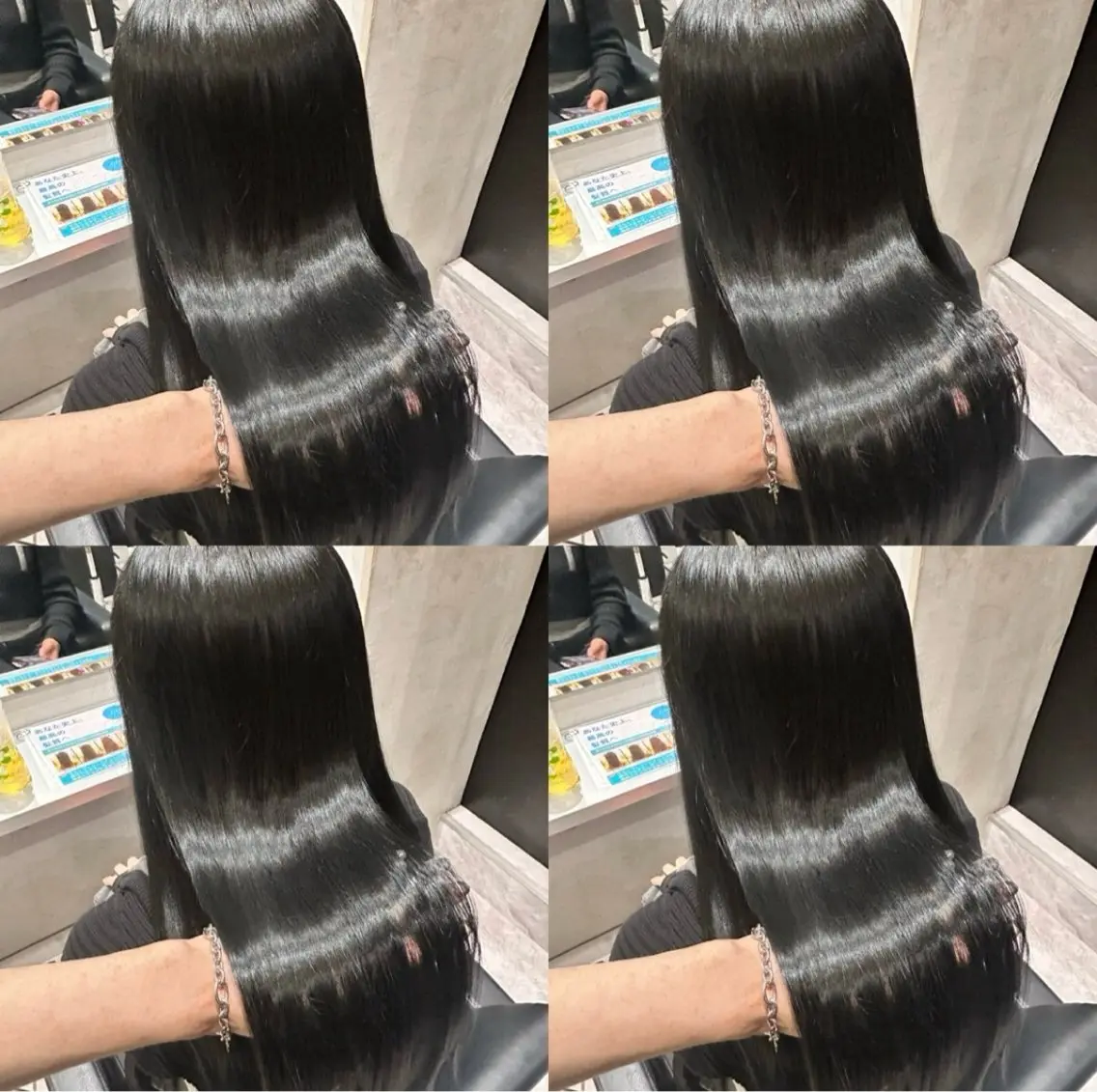 ロング カラー ヘアカラー トリートメント ヘッドスパ 髪質改善 /美髪矯正🫧ゆたかのヘアスタイル