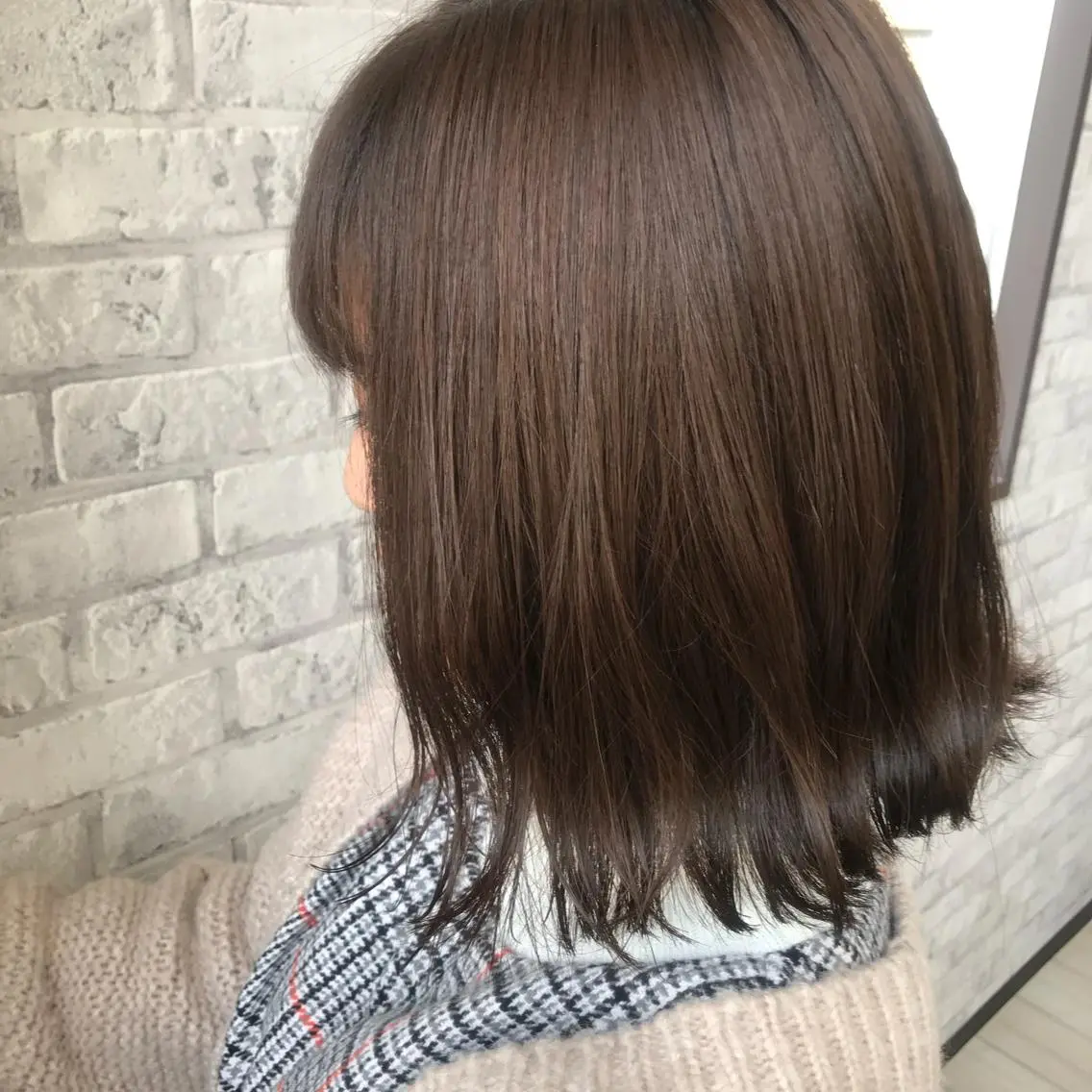 ショート カラー ブラウンカラー ショコラブラウン 透明感カラー ヘアカラー トリートメント Oopsレイヤー 加藤澄都のヘアスタイル