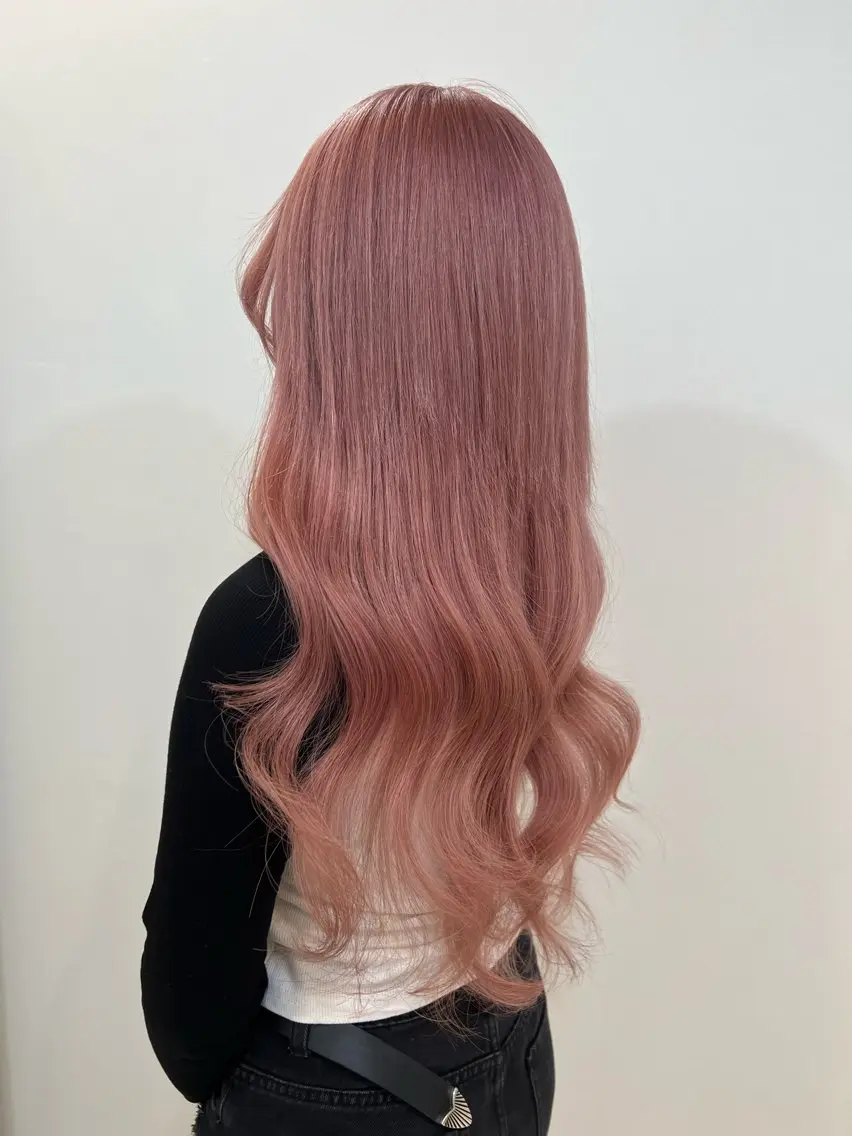 ロング カラー ブリーチ エクステ ロング ♡ RIRIAのマツエク・マツパデザイン