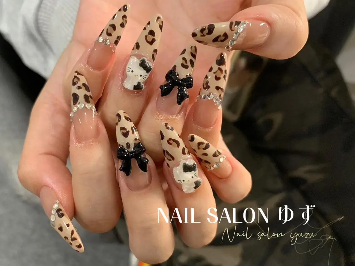 ネイル 長さ出し ハンドネイル MAKI💚💚💚 秋葉原.のネイルデザイン