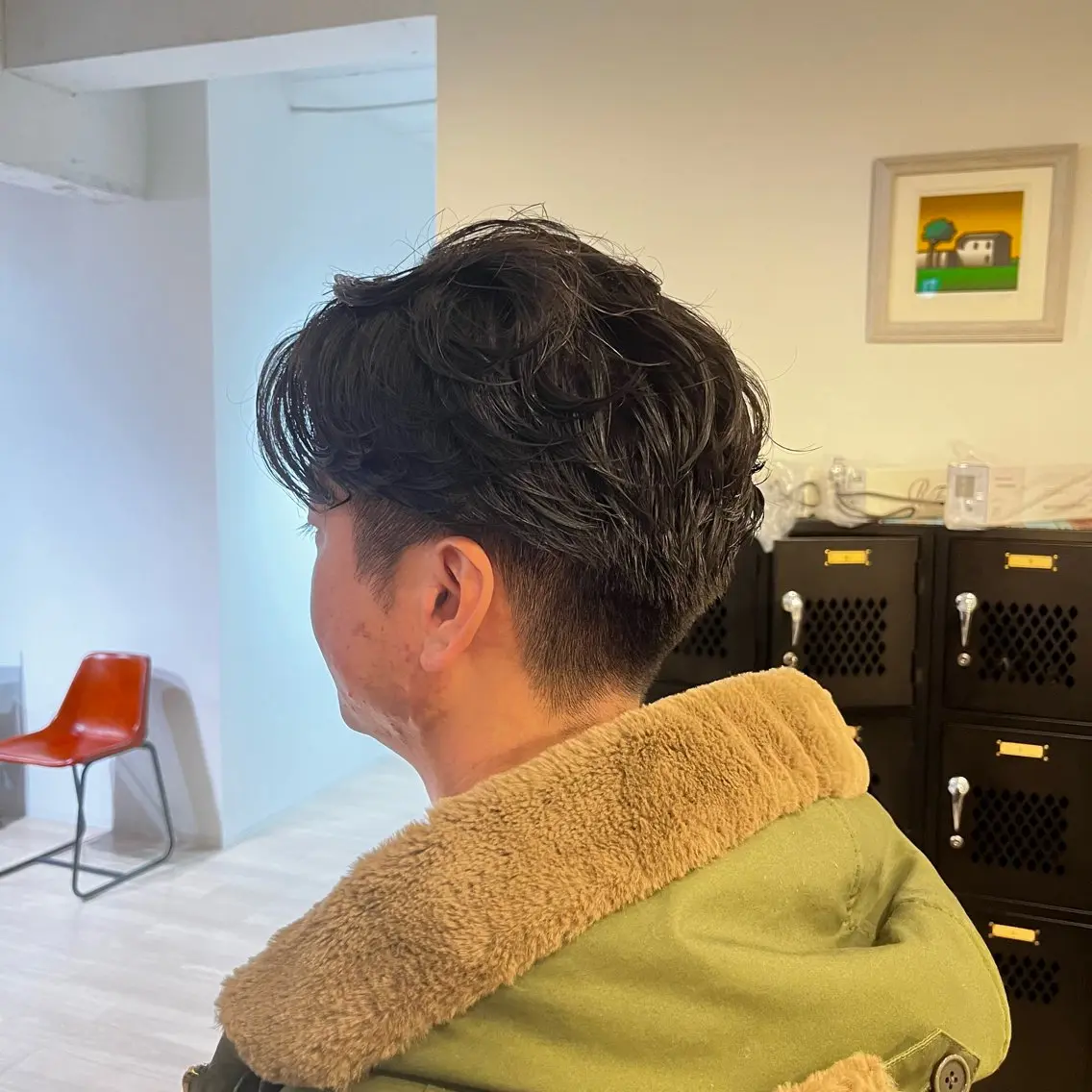 【ご新規様限定価格】メンズカット＋弱酸性パーマの写真