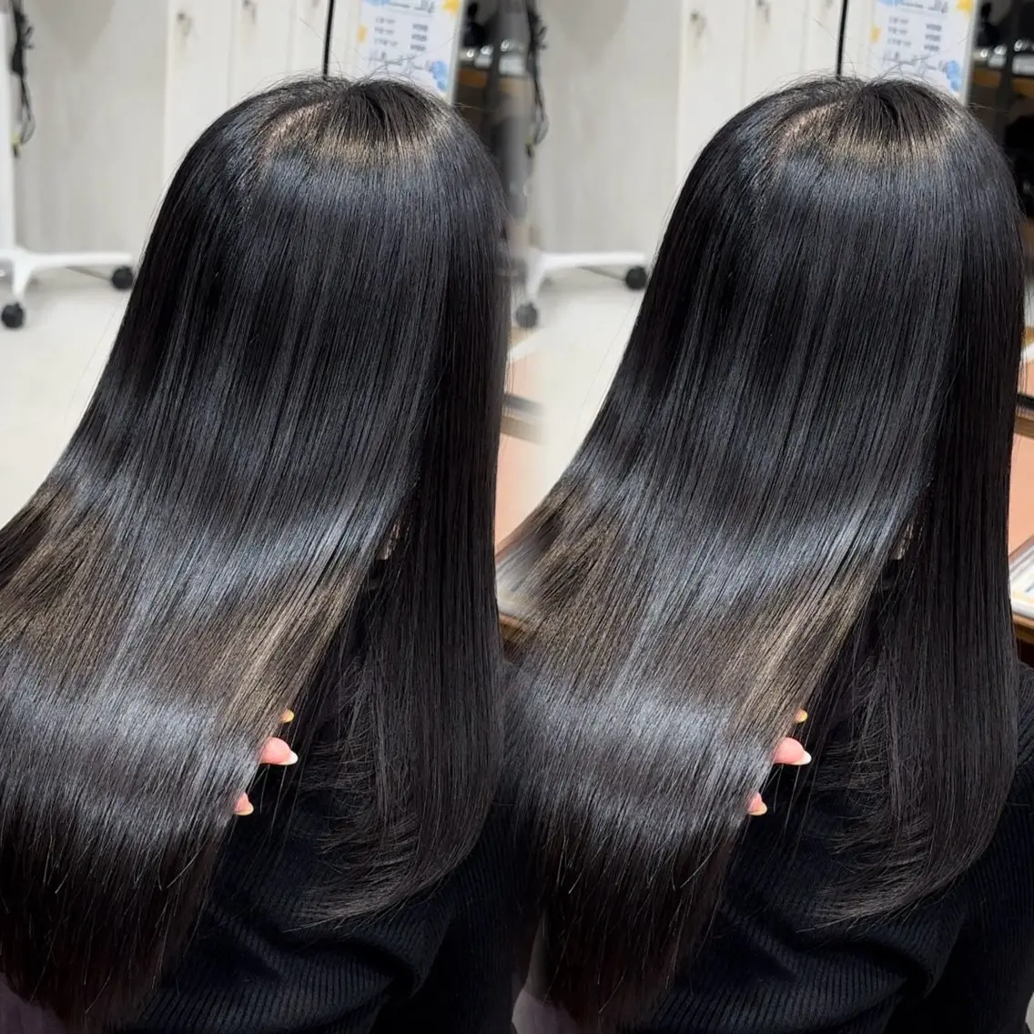 ロング カット 縮毛矯正 トリートメント 巻ける縮毛矯正/ 堺 健人のヘアスタイル