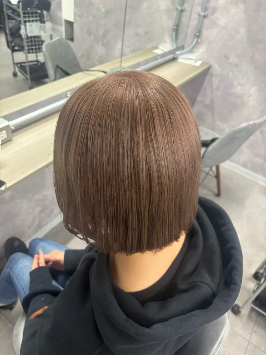 ショート カラー ヘアカラー Riko🐰💗/ モテ艶髪《本厚木》のヘアスタイル