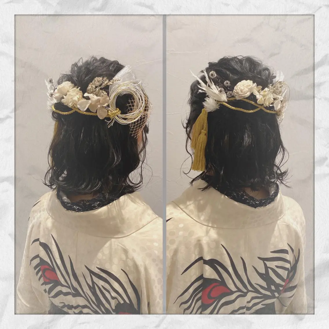 ミディアム ヘアアレンジ ヘアセット ヘアセット/着付け 𓇼 まつもと𓇼のその他イメージ