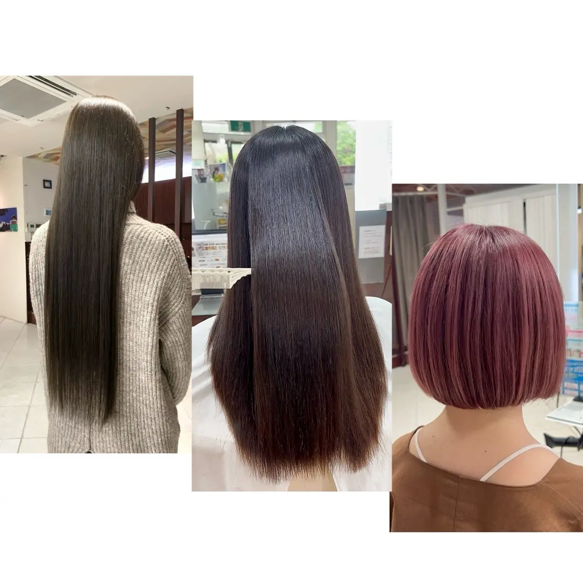 カラー カット ヘアカラー パーマ 縮毛矯正 トリートメント ヘッドスパ ダメージレス縮毛矯正 メンズも歓迎 細谷のヘアスタイル