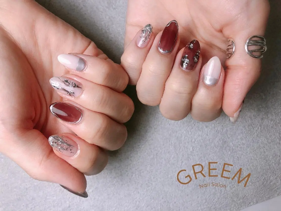 ネイル ハンドネイル GREEM グリームのネイルデザイン