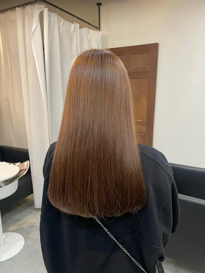 セミロング 顔周りカット 🎀サヤカ🎀のヘアスタイル