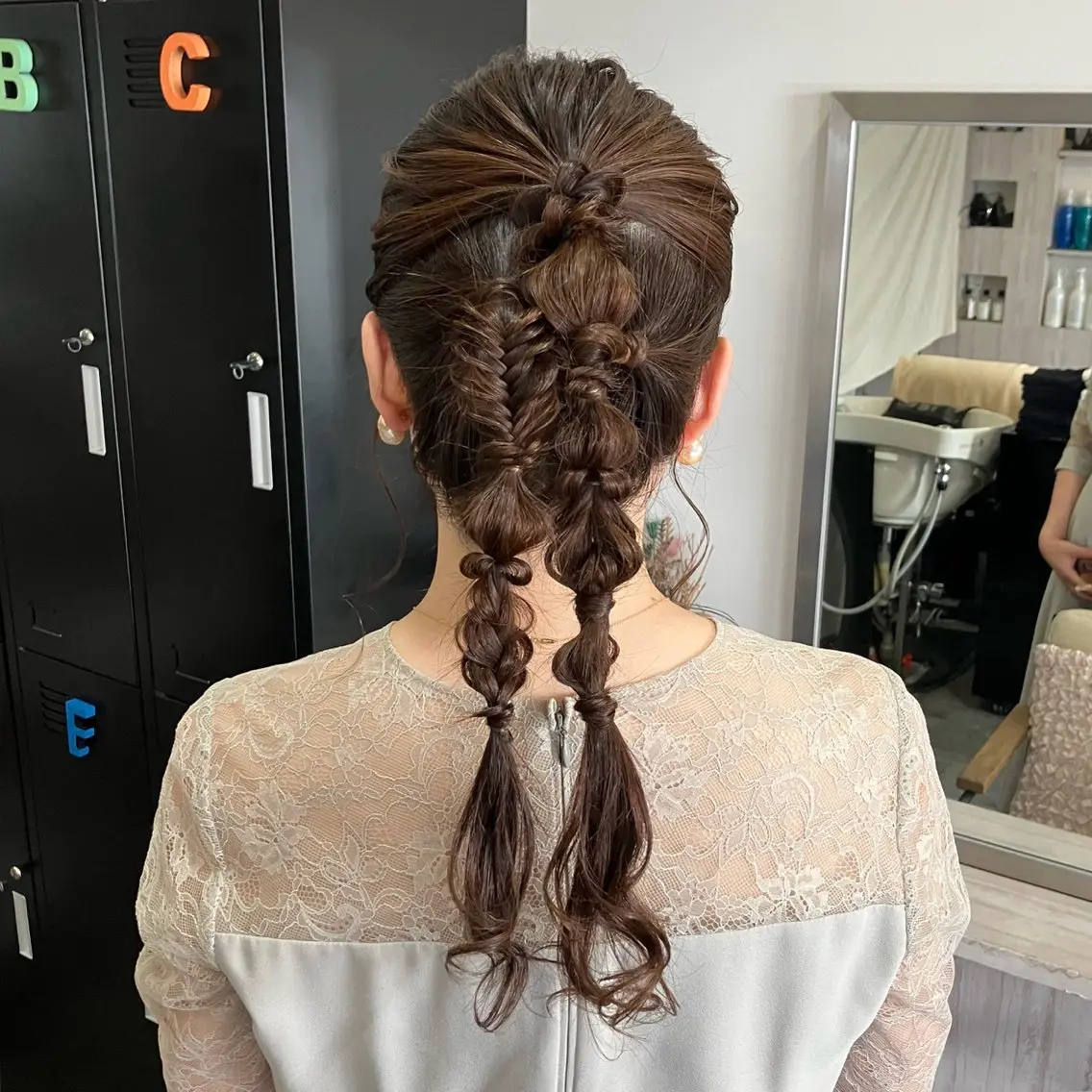 セミロング 清村 和音のヘアスタイル