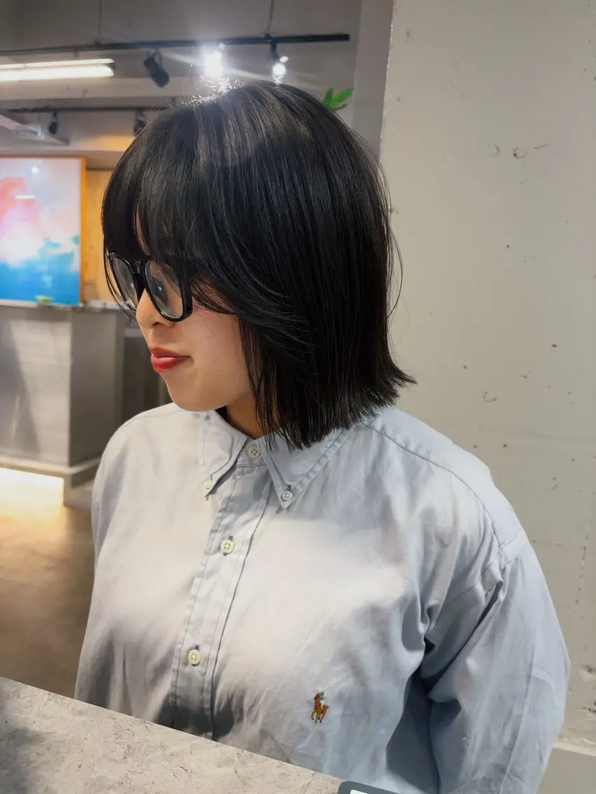 ショート カット ヘアカラー ボブとパーマの達人 /美容室難民の方是非のヘアスタイル
