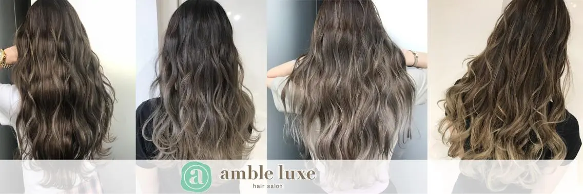ロング カラー ヘアアレンジ 【公式】amble luxe池袋東口🩷のヘアスタイル