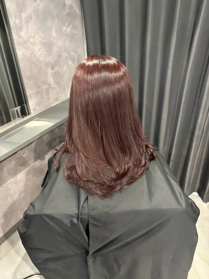 カラー ヘアカラー トリートメント nameless miichiのヘアスタイル