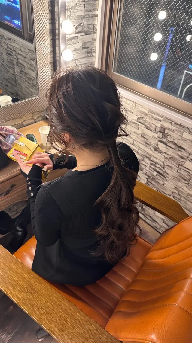 ロング ヘアアレンジ hair make Lucciのヘアスタイル