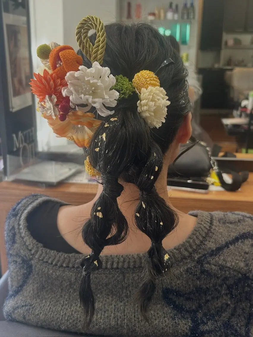 ヘアアレンジ ヘアセット 保科 椎奈のヘアスタイル