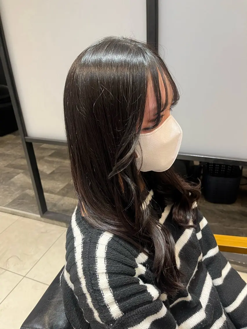 ロング レイヤーカット モデル募集 Miyu🌙のヘアスタイル