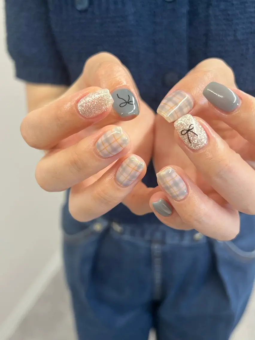 ネイル フラッシュネイル ジェルネイル マグネットネイル ニュアンスネイル ワンカラーネイル ハンドネイル ハンドケア Bana_ Nailのネイルデザイン