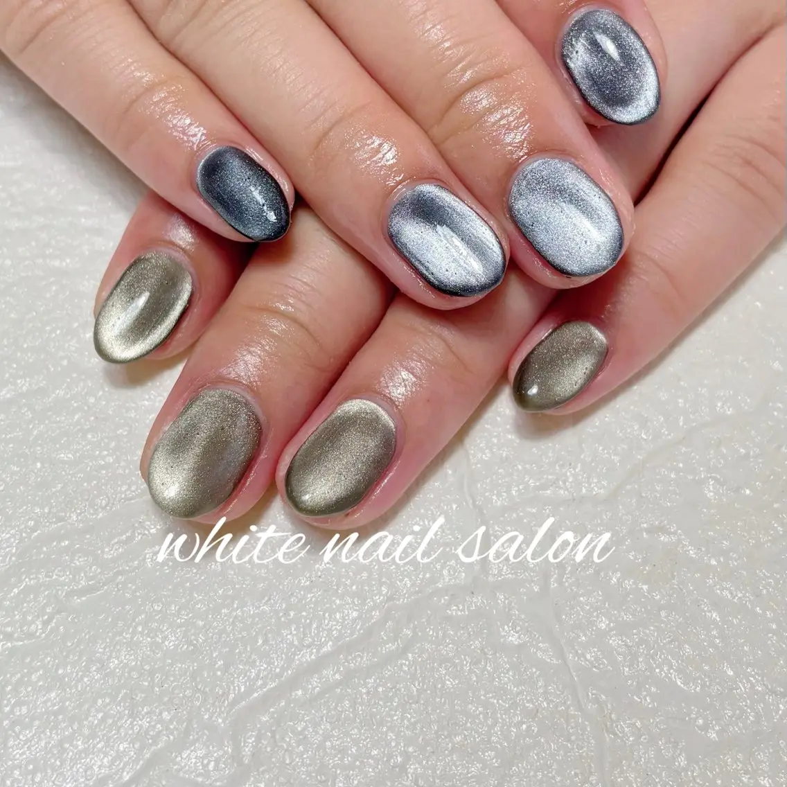 ネイル フットネイル ハンドネイル white nail salonのネイルデザイン