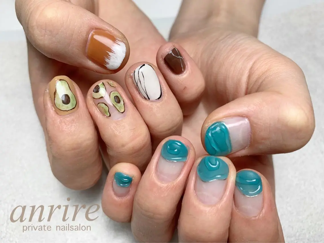 ネイル nailsalon anrireのネイルデザイン